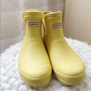 Hunter For Target Yellow Ankle Boots